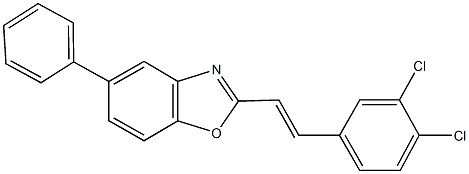 537026-60-1 2-[2-(3,4-dichlorophenyl)vinyl]-5-phenyl-1,3-benzoxazole