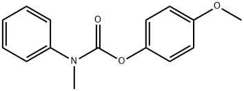 4-methoxyphenyl methyl(phenyl)carbamate Structure