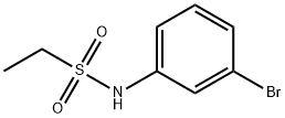 N-(3-bromophenyl)ethanesulfonamide Structure