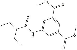 545363-59-5 dimethyl 5-[(2-ethylbutanoyl)amino]isophthalate