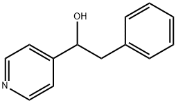 2-phenyl-1-(4-pyridinyl)ethanol Structure