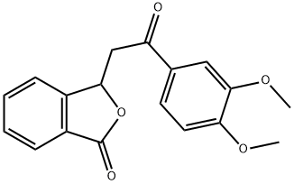 3-[2-(3,4-dimethoxyphenyl)-2-oxoethyl]-2-benzofuran-1(3H)-one Structure