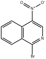 1-bromo-4-nitroisoquinoline Structure