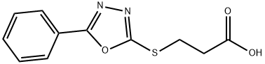 557783-82-1 3-[(5-phenyl-1,3,4-oxadiazol-2-yl)sulfanyl]propanoic acid