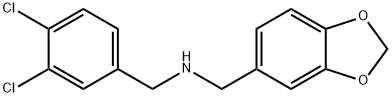 557799-15-2 N-(1,3-benzodioxol-5-ylmethyl)-N-(3,4-dichlorobenzyl)amine
