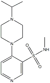 4-(4-isopropyl-1-piperazinyl)-N-methyl-3-pyridinesulfonamide|