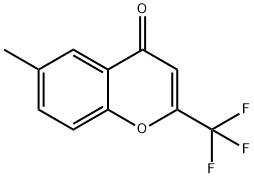 6-methyl-2-(trifluoromethyl)-4H-chromen-4-one Structure