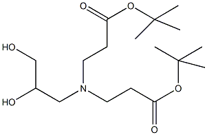 tert-butyl 3-[(3-tert-butoxy-3-oxopropyl)(2,3-dihydroxypropyl)amino]propanoate|