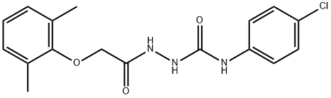 587850-36-0 N-(4-chlorophenyl)-2-[(2,6-dimethylphenoxy)acetyl]hydrazinecarboxamide