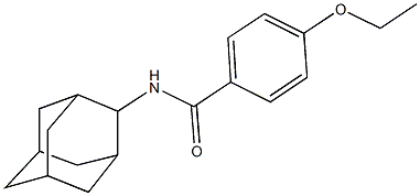 N-(2-adamantyl)-4-ethoxybenzamide Struktur