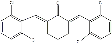 2,6-bis(2,6-dichlorobenzylidene)cyclohexanone|