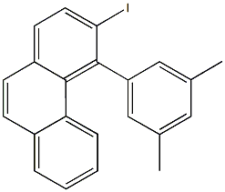4-(3,5-dimethylphenyl)-3-iodophenanthrene Structure
