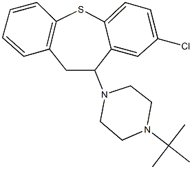 61014-99-1 1-tert-butyl-4-(8-chloro-10,11-dihydrodibenzo[b,f]thiepin-10-yl)piperazine