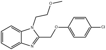 612527-14-7 2-[(4-chlorophenoxy)methyl]-1-(2-methoxyethyl)-1H-benzimidazole