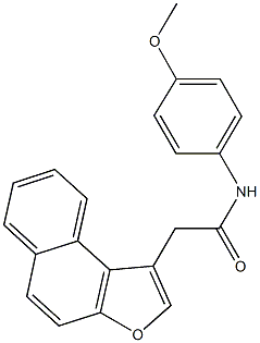 616203-67-9 N-(4-methoxyphenyl)-2-naphtho[2,1-b]furan-1-ylacetamide