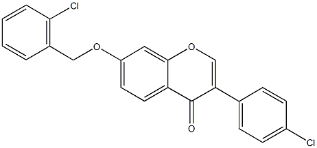 618389-01-8 7-[(2-chlorobenzyl)oxy]-3-(4-chlorophenyl)-4H-chromen-4-one