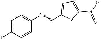 62128-06-7 4-iodo-N-[(5-nitro-2-thienyl)methylene]aniline