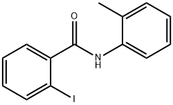 2-iodo-N-(2-methylphenyl)benzamide Structure