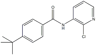 4-tert-butyl-N-(2-chloro-3-pyridinyl)benzamide Structure