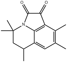 4,4,6,8,9-pentamethyl-5,6-dihydro-4H-pyrrolo[3,2,1-ij]quinoline-1,2-dione Structure