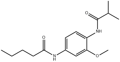 N-[4-(isobutyrylamino)-3-methoxyphenyl]pentanamide|