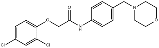638155-57-4 2-(2,4-dichlorophenoxy)-N-[4-(morpholin-4-ylmethyl)phenyl]acetamide