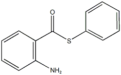 S-phenyl 2-aminobenzenecarbothioate,63940-21-6,结构式