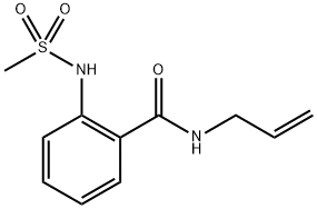 N-allyl-2-[(methylsulfonyl)amino]benzamide|