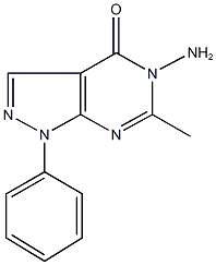 5-amino-6-methyl-1-phenyl-1,5-dihydro-4H-pyrazolo[3,4-d]pyrimidin-4-one