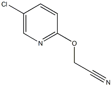 [(5-chloro-2-pyridinyl)oxy]acetonitrile,643014-41-9,结构式