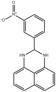 2-{3-nitrophenyl}-2,3-dihydro-1H-perimidine Structure
