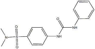 650584-70-6 4-[(anilinocarbonyl)amino]-N,N-dimethylbenzenesulfonamide