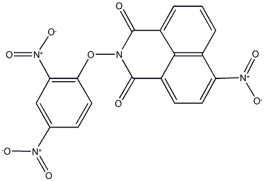 2-{2,4-dinitrophenoxy}-6-nitro-1H-benzo[de]isoquinoline-1,3(2H)-dione