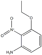 2-硝基-3-乙氧基苯胺, 663195-31-1, 结构式