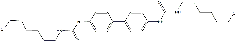 4,4'-bis({[(6-chlorohexyl)amino]carbonyl}amino)-1,1'-biphenyl|