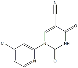 664323-06-2 1-(4-chloropyridin-2-yl)-2,4-dioxo-1,2,3,4-tetrahydropyrimidine-5-carbonitrile