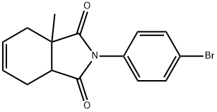 664993-14-0 2-(4-bromophenyl)-3a-methyl-3a,4,7,7a-tetrahydro-1H-isoindole-1,3(2H)-dione
