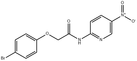 665025-24-1 2-(4-bromophenoxy)-N-{5-nitropyridin-2-yl}acetamide