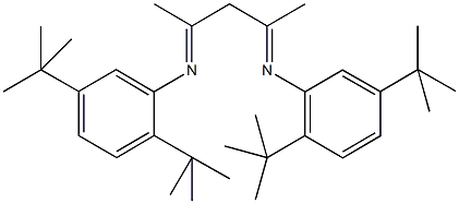 667894-02-2 2,5-ditert-butyl-N-{3-[(2,5-ditert-butylphenyl)imino]-1-methylbutylidene}aniline