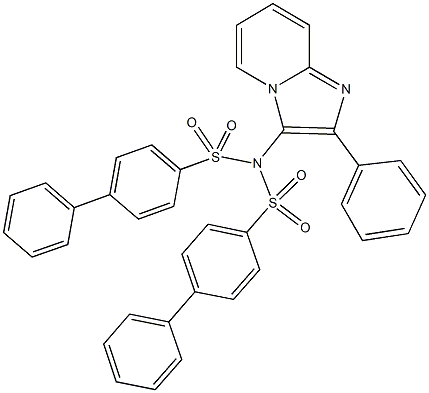 667911-07-1 N-([1,1'-biphenyl]-4-ylsulfonyl)-N-(2-phenylimidazo[1,2-a]pyridin-3-yl)[1,1'-biphenyl]-4-sulfonamide