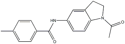 N-(1-acetyl-2,3-dihydro-1H-indol-5-yl)-4-methylbenzamide