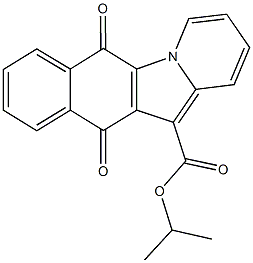 isopropyl 6,11-dioxo-6,11-dihydrobenzo[f]pyrido[1,2-a]indole-12-carboxylate|