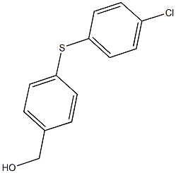 {4-[(4-chlorophenyl)sulfanyl]phenyl}methanol Structure