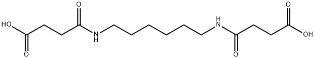 4-({6-[(3-carboxypropanoyl)amino]hexyl}amino)-4-oxobutanoic acid,67879-06-5,结构式