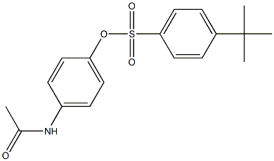 4-(acetylamino)phenyl 4-tert-butylbenzenesulfonate|