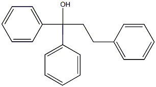 1,1,3-triphenyl-1-propanol Struktur