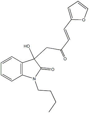 689740-72-5 1-butyl-3-[4-(2-furyl)-2-oxo-3-butenyl]-3-hydroxy-1,3-dihydro-2H-indol-2-one