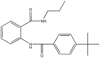 690683-34-2 2-[(4-tert-butylbenzoyl)amino]-N-propylbenzamide