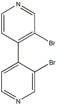 4,4′-ビ(3-ブロモピリジン) 化学構造式