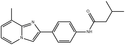 691392-85-5 3-methyl-N-[4-(8-methylimidazo[1,2-a]pyridin-2-yl)phenyl]butanamide